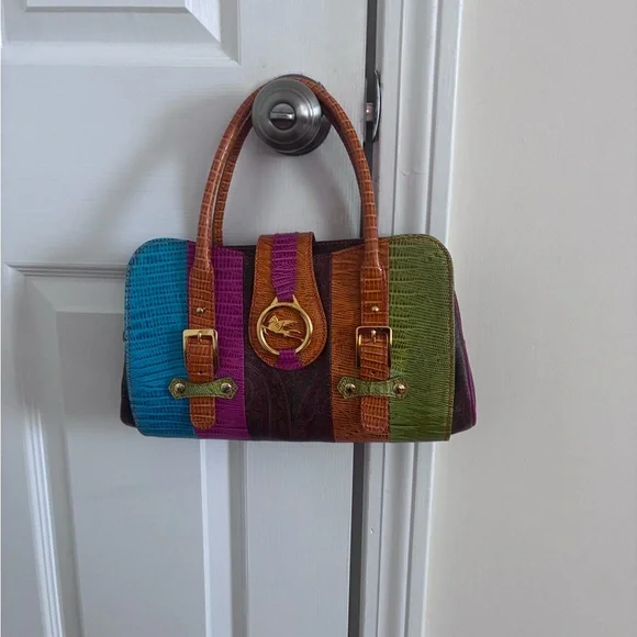 Gorgeous multicolor vintage ETRO bag - Picture 5 of 7